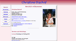 Desktop Screenshot of christinebischof.at